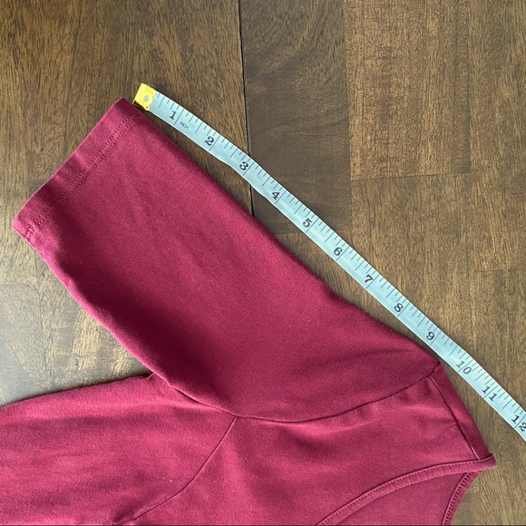 H&M Dark Red Dress with 3/4 Sleeves - Picture 9 of 12